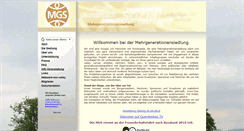 Desktop Screenshot of mehrgenerationensiedlung.org